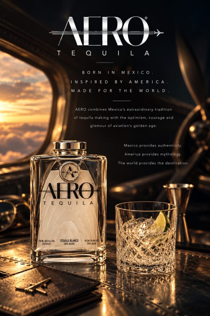 AERO Tequila — Born in Mexico, Inspired by America ad