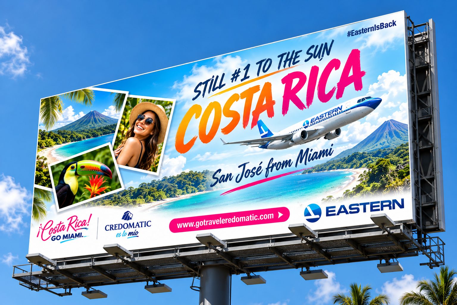 Still #1 to the Sun — Costa Rica billboard