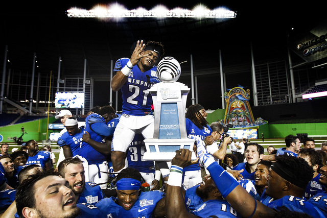 Miami Beach Bowl trophy